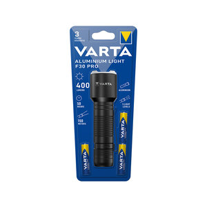 VARTA Φακός LED Aluminium Light F30 + 3xAAA