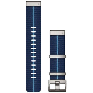 GARMIN MARQ Quickfit 22 Striped Jacquard-Weave Nylon Strap