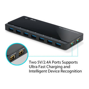 TP-Link  UH720 V4 USB 3.0 7-Port Hub with 2 Charging Ports