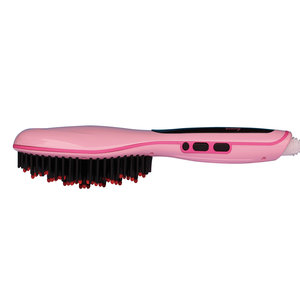 Cenocco Κεραμική Ηλεκτρική βούρτσα μαλλιών με τεχνολογία ιόντων σε ροζ χρώμα CC-9011-ROSE