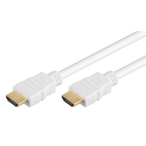 GOOBAY καλώδιο HDMI 2.0 με Ethernet 61021, 18Gbit/s, 4K, 3m, λευκό