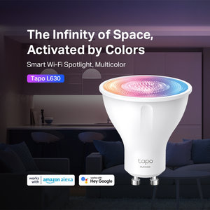 TP-Link Smart Wi-Fi Light Bulb, Multicolor - Tapo L630E