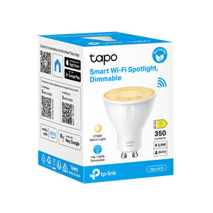 TP-Link Smart Wi-Fi Spotlight, Dimmable, 4-Pack - Tapo L610(4-pack)