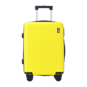 Βαλίτσα Μεγάλη Με Προέκταση AMBER Κίτρινο AM1004