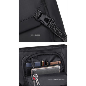 ARCTIC HUNTER τσάντα ώμου K00528 με θήκη tablet, 10L, γκρι
