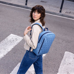 Reisenthel Τσάντα πλάτης 28x39x12cm classic backpack M Rhombus Blue