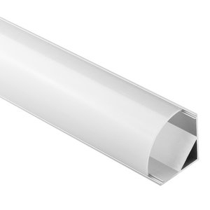 Προφίλ αλουμινίου για LED καλωδιοταινία 24-00130, γωνιακό, 2m