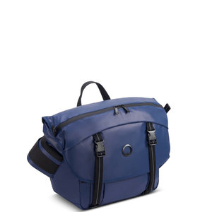 Delsey Τσάντα ταχυδρόμου 30.5x44x15cm σειρά Raspail Blue
