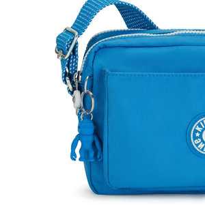Kipling Τσάντα ώμου 24x17x9cm σειρά Abanu M Eager Blue