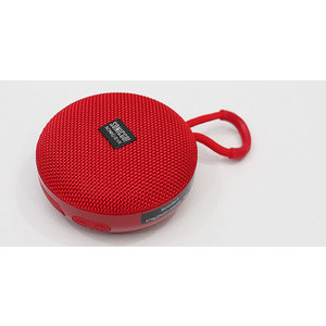 SONICGEAR SONICGO 2 BLUETOOTH 5.3 PORTABLE SPEAKER WITH MIC FM RADIO USB PLAYBACK RED