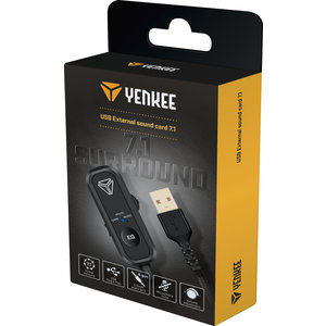 YENKEE YUA 100 Εξωτερική Κάρτα Ήχου 7.1 με Σύνδεση USB