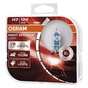 OSRAM φώτα αυτοκινήτου Night Breaker Laser 64210NL, H7, 55W 12V