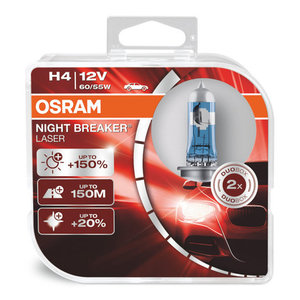 OSRAM φώτα αυτοκινήτου Night Breaker Laser 64193NL, H4, 60/55W 12V