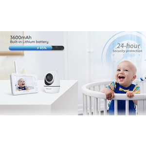 FOSCAM ενδοεπικοινωνία μωρού BM1 με κάμερα & οθόνη 5
