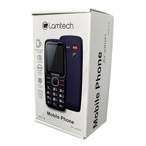 LAMTECH MOBILE PHONE 2.4' GR DUAL SIM TINY L II BLUE