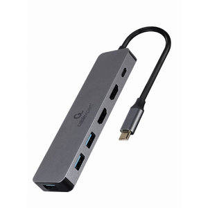 CABLEXPERT USB TYPE-C 3IN1 MULTI-PORT ADAPTER (HUB+HDMI+PD)