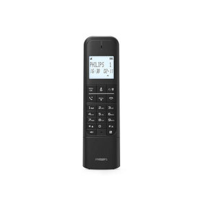 Philips M4701W/GRS Λευκό Ασύρματο τηλέφωνο με φωτιζόμενη οθόνη