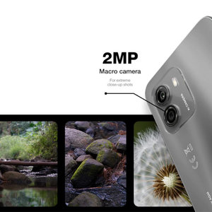 AGM NOTE Ν1 Γκρι Smart κινητό τηλέφωνο 8πύρηνο, Dual SIM και Camera 50MP (8GB/128GB) με Bluetooth, USB, SD, 4G, GPS, 6.52″, HD+, Android 13 και προστατευτική θήκη TPU