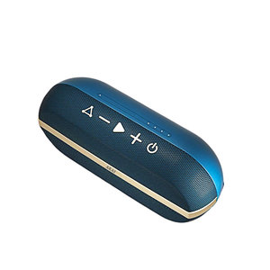 Akai ABTSW-30B Μπλε φορητό αδιάβροχο ηχείο Bluetooth με ύφασμα, AWS και handsfree-20W RMS