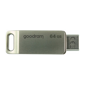 GOODRAM OTG FLASH DRIVE USB3.2 GEN1 64GB & TYPE-C SILVER