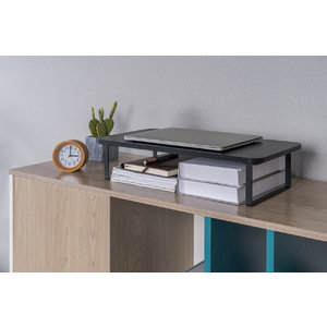 GEMBIRD RECTANGLE MONITOR STAND BLACK