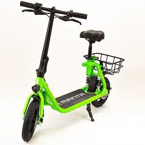 MANTA E-SCOOTER 12' WITH SEAT, BASKET AND SHOCK ABSORBER ON THE REAR AXLE REFURBISHED