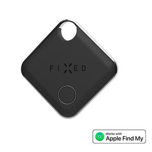FIXED AIRTAG FOR APPLE DEVICES WITH APP SUPPORT BLACK