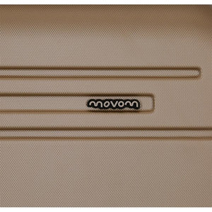 Movom Βαλίτσα καμπίνας slim 55x40x20cm σειρά Galaxy Beige