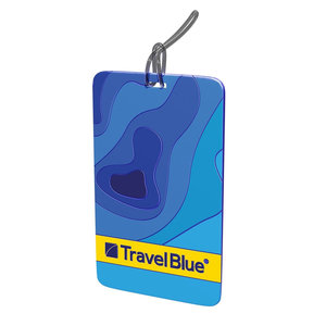 Travel Blue ετικέτα αποσκευών Map I.D. Tag