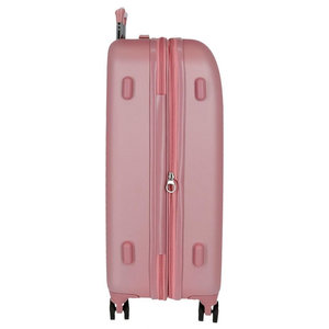 Movom Βαλίτσα μεσαία expandable 70cm Riga Pink