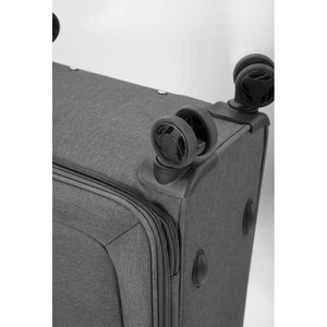 Βαλίτσα Καμπίνας με προέκταση BENZI Γκρι BZ5708
