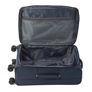 Βαλίτσα Καμπίνας με προέκταση BENZI Μπλε BZ5708