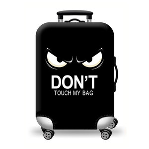 Κάλυμμα Βαλίτσας Large AMBER Don't Touch My Bag AM542-03