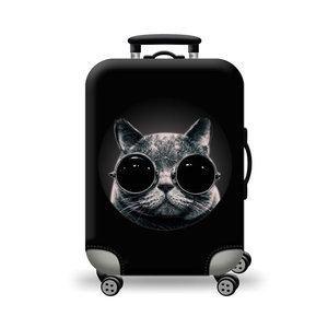 Κάλυμμα Βαλίτσας Medium AMBER Funky Cat AM096-02