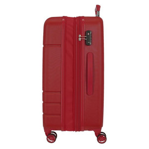 Movom Βαλίτσα μεσαία expandable 68x48x27cm σειρά Galaxy Red