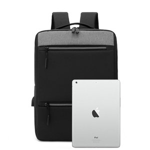 Σακίδιο με Θήκη Laptop 15.6'' AMBER Μαύρο AM2014