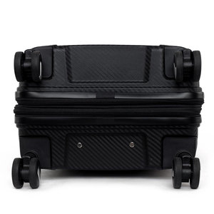 Βαλίτσα Καμπίνας Με Προέκταση AMBER Μαύρο AM1006