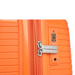 Βαλίτσα Καμπίνας Με Προέκταση AMBER Πορτοκαλί AM1006