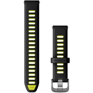 GARMIN Forerunner 265S Quick Release 18 Black/Amp Yellow Replacement Band