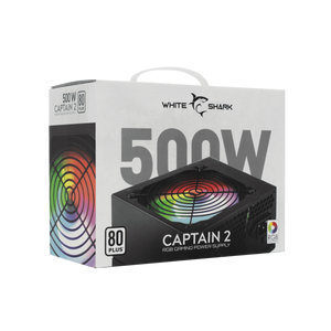 WHITE SHARK GPSU-W500F CAPTAIN-2 500W 80+ RGB