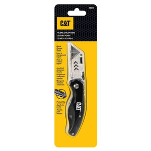 Μαχαίρι ασφαλείας αναδιπλούμενο (φαλτσέτα) 16,2cm #980018 CAT® KNIFES