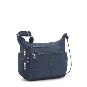 Kipling τσάντα crossbody 35.5x30x18.5cm Gabbie Blue Bleu