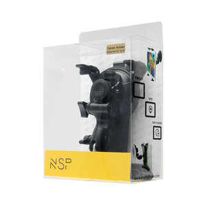 NSP N50 Μαύρη βάση στήριξης αυτοκινήτου για IPAD/Tablet (8294594) 7.8″ – 12.9″, 360°