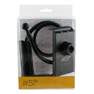 NSP Universal Μαύρη Βάση στήριξης γραφείου (8253423) για κινητά/IPAD/Tablet 360°, 4.0″-10.6″