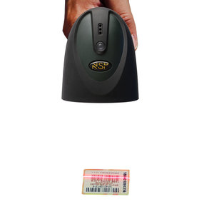 NSP BS01 Μαύρο Barcode scanner USB (8269004) ενσύρματο χειρός
