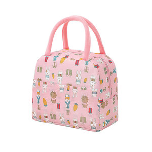 Ισοθερμική Τσάντα Φαγητού 5Lt Amber Pink Bunnies AM3001