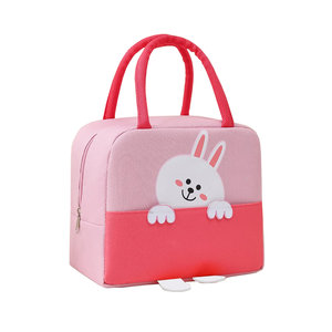 Ισοθερμική Τσάντα Φαγητού 7Lt Amber Pink Bunny 3D AM3009