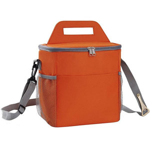 Ισοθερμική Τσάντα Φαγητού 9Lt Amber Πορτοκαλί AM3007