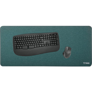 YENKEE YPM 9040GN Office Mouse pad XXL, 900x400x4 mm, Washed Green