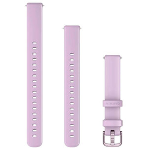 GARMIN Quick Release 14 mm Lilac silicone band with Lilac hardware
